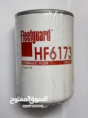  4 فلتر زيت هيدروليك FleetGuard HF6173 - جديد بالكرتونة بالبرشامة - صناعة فرنسية