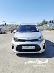  1 كيا بيكانتو 2019 فل بصمة  عداد حقيقي ( 27 ) الف كيلو