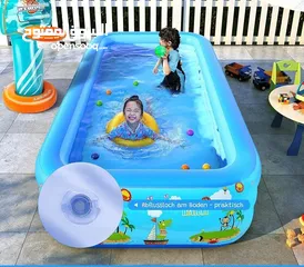  8 بركة عائيلية family funpool القابلة للنفخ خلي كل يوم عيد لاطفالك والعيلة