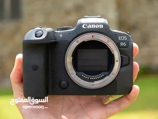  11 CANON R6 بحالة الجديد استعمال خفيف ولطيف شتر 5K