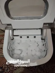  3 صانع ثلج شبه جديد بحاله ممتازه