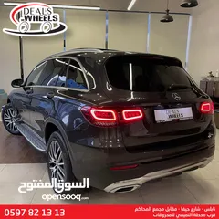  5 مرسيدس GLC300e Avantgarde بنزين وكهرباء موديل 2020 غير منمر