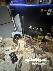  8 السلام عليكم للبيع بلايستيشن Ps5 وكاله صلاه النبي معه جميع وصلاته معه كرتونه الايد عدد 1 تعت الجهاز