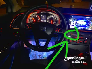  5 سيارة سيات ليون  2015 ترخيص 2014