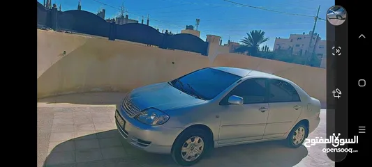  1 تيوتا كورولا 2003 بسعر مغري