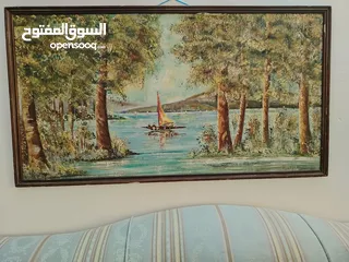  1 لوحه فنيه رسم يدوي