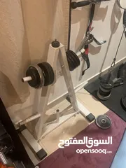  4 Gym equipment 5 machines