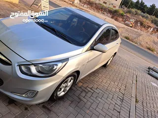  15 هونداي اكسنت 2014 ديززل 4 غيار صفر مشاكل  يد اوولا 1600 تيربو كاااش فقط