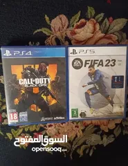  1 FIFA 23 ULTIMATE AND ARABIC EDITIONS + CALL OF DUTY BLACK OPS 4