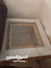  9 طقم  طاولات وسط وكونسول 4قطع وبيرو  ماربل للبيع