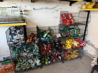  4 اثاث سوبر ماركت كامل للبيع