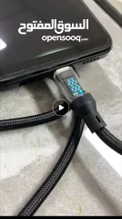  3 وصلة تدعم الشحن السريع fast chargingمع شاشه قياس سرعه الشحن عالية الجوده متوفر جملة ومفرق