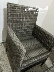  3 أثاث قعدة داخلي او خارجي مستعمل نظيف