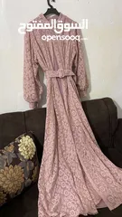  1 فستان زهري كاجوال
