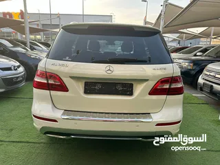  2 مرسيدس ML 350 خليجى موديل 2013 بصمة جلد مثبت سرعة تحكم رنجات بحالة ممتازة