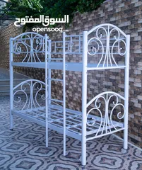  6 تخت طابقين ثقيل