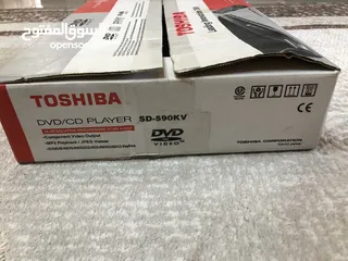  9 Toshiba DVD/CD player SD-590KV