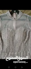  5 فستان سهره لون سومو للبيع مقاس ميديوم سمول