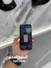  4 ‎ايفون 16 برو 128 جيجا لون ديزرت تيتانيوم الصحراوي نسبة البطارية 100%