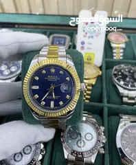  25 رولكس رجالي مرفق علبه وكيس رولكس وكفاله سنه