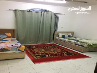 5 للايجار الشهري شقة مفروشة غرفتين وصاله مفروشة في عجمان منطقة الكورنيش