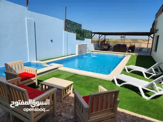  20 شاليه غرفتين نوم افخم اطلالة على سد الوحدة (20 دقيقة شمال اربد)