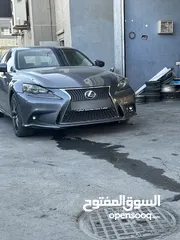  3 لكزس is300 f sport model 2014 لون فيراني مميز ماتور 2500 cc، السيارة فئة سبورت بقوة 229 حصان