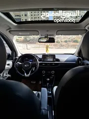  7 كيا بيكانتو 2020 GT line فل فل اضافات + فتحة سقف