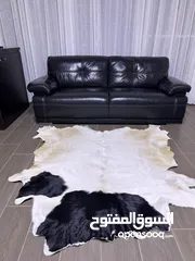  17 سجاد جلد بقر طبيعي  مستورد