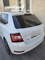  8 سكودا فابيا ترخيص تامين لا شهر 4  السياره اقتصاديه جدا عدداد قليل لا صيانه  كوشوك جديد من شهر مركب
