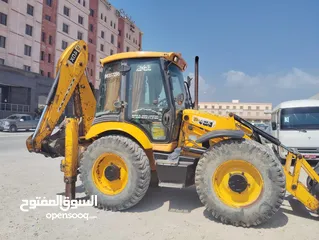  2 Jcb backhole loader