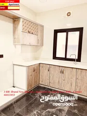  4 3 BR. Brand New Spacious Apartment For Sale in East Riffa with Balcony.
