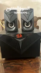  2 سماعات سبيكر ريد دراغون Redragon gs700 speakers