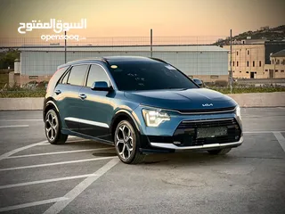  2 كايا نيرو  هايبرد (بنزين+كهرباء ) فل الفل فتحة سقف/2022 لونين عداد 16000