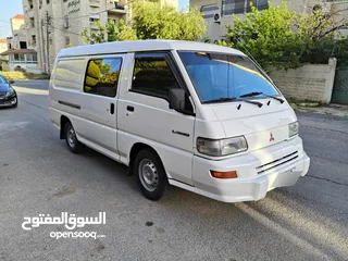  21 ميتسوبيشي L300 نقل مشترك موديل 2008 لون ابيض