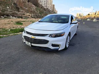  2 شفروليه ماليبو 2018 هايبرد فحص 3 جيد  بحالة ممتازة