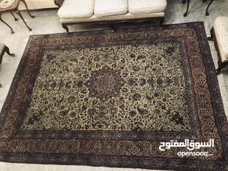  2 Persian Naiin Carpet (1920-1930)