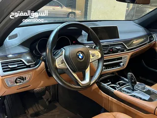  11 BMW 740Le 2017 وارد شركه ابو خضر مالك اول فل كامل اعلى تصنيف فحص كامل بحاله الوكاله