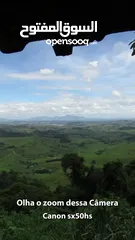  7 Canon SX50 HS  مستعملة بحالة الجديدة