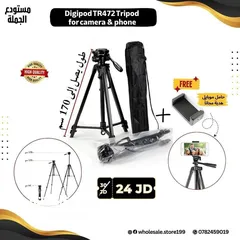  1 ترايبود احترافي للكاميرا والموبايل