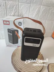  1 باور بانك ايرلدوم الاصلي كفالة وكيل  PB601 بسعة 60000 مللي أمبير في الساعة، مزود بتقنية QC3.0 + PD،