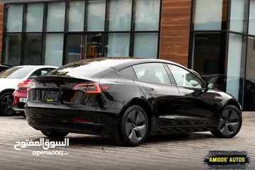  13 TESLA MODEL 3 LONG RANGE 2018 CLEAN TITLE  A فحص اوتوسكور