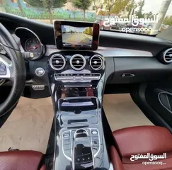  8 مرسيدس C180 كوبيه بحالة الوكالة AMG كت اصلي وارد غرغور