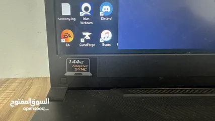  18 للبيع: لابتوب امريكيASUS TUF A17 + كيبورد ميكانيكي + ماوس جيمنج + سماعات + شنطة + ماوس باد طويلة