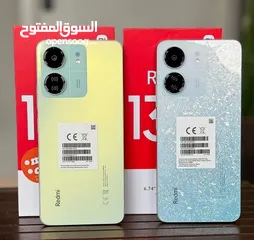  5 مشغل ايام شاومي 13C رام  16 جيجا 128 و 256 أغراضة والكرتونه الأصلية متوفر توصيل