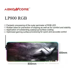  3 جديد باد ماوس ABKONCORE LP800 GAMING MOUSEPAD RGB