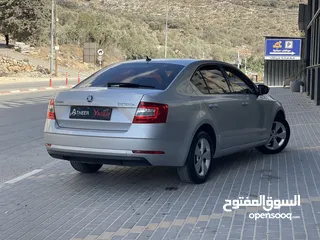  9 سكودا اوكتافيا 2020/19 بحالة الوكالة ولا غرام بوية