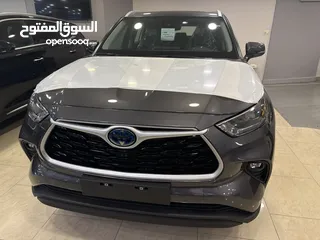  1 Toyota highlander gle 2023 زيرو كفالة الوكيل