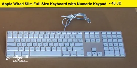  1 كيبوردات ابل اصلية Apple Keyboards