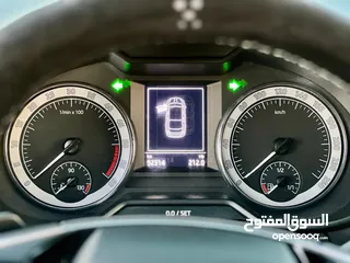  22 سكودا اكتافيا 2019/اتوماتيك ماتور 2000 ديزل فل الفل بدون فتحة بلاك اديشن